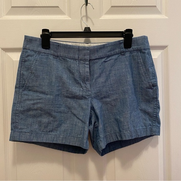 J. Crew Blue Jean Shorts Classic Denim Style - Picture 1 of 3